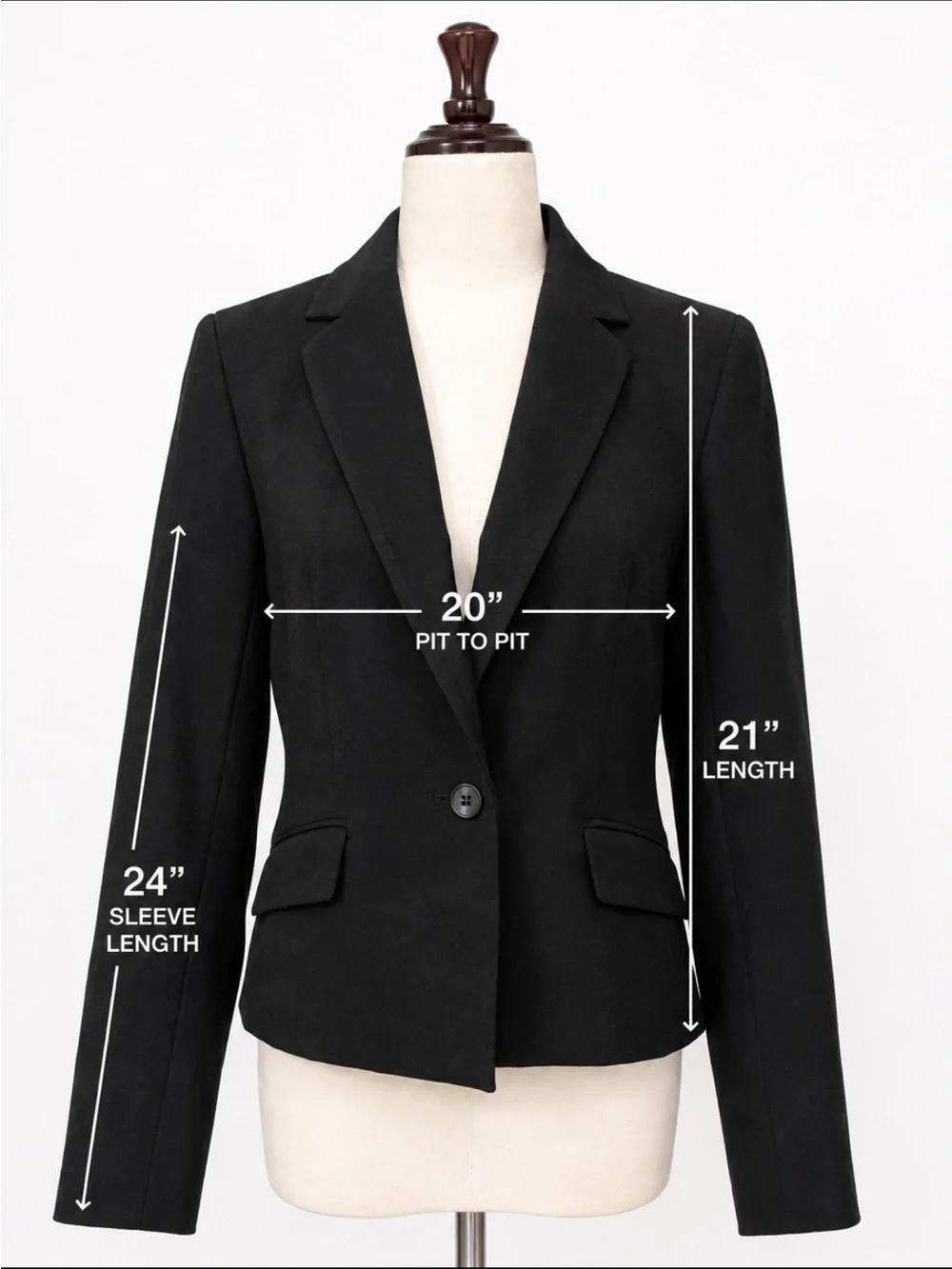 Trina Turk Black Tailored Cinched Waist Single Button Blazer Size 8